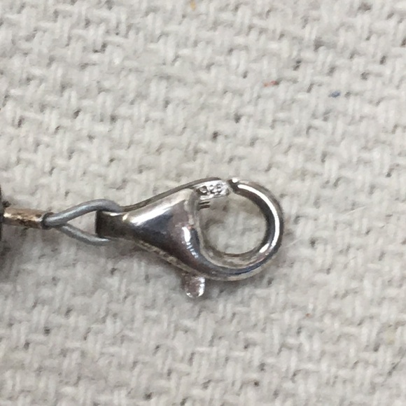 Beaded bracelet with sterling Clasp - Picture 5 of 6